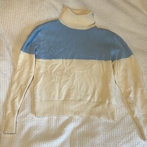 The fifth label XS turtleneck colorblock sweater